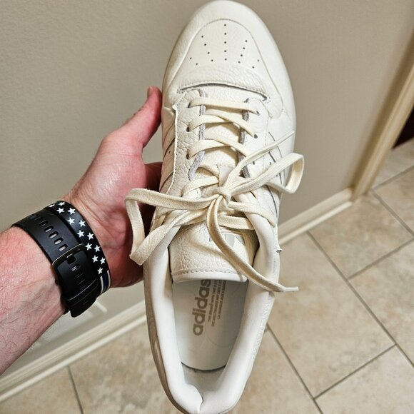 Adidas Men's Rivalry Lux Low Sneakers, Cloud/Ivory, Sz 12.5 - Picture 12 of 16